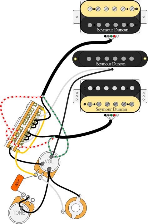 4 Way Switch Wiring Diagram For A Stratocaster