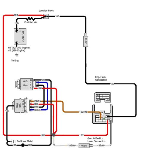 4 Wire Gm Alternator Plug Wiring Diagram