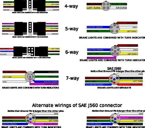 4 pin connector wire diagram 