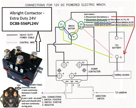 4 solenoid winch wiring diagram 
