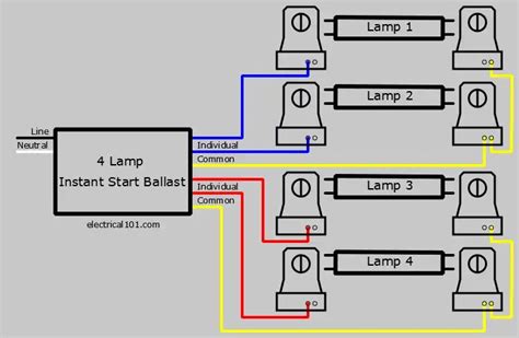 4 wire lamp diagram 