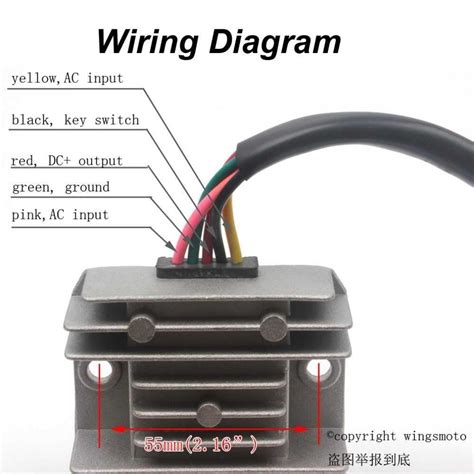 4 wire rectifier diagram 