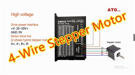 4 wire stepper motor wiring harness 