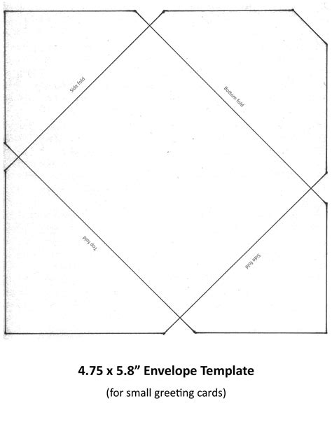 4.5 X 6.5 Envelope Template