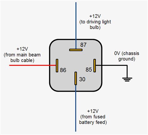 40 amp relay wiring instructions 