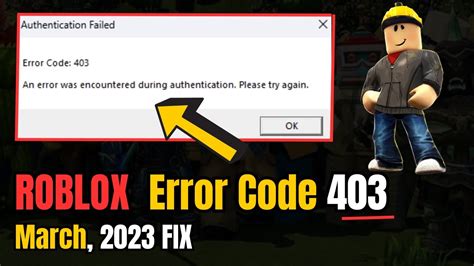 403 error code roblox fix, Fix: roblox error code 403 (2023)