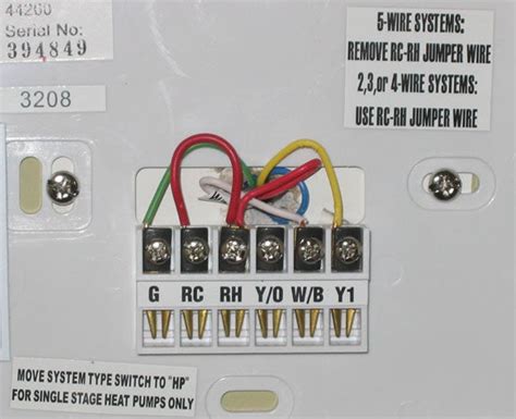 444002 Hunter Thermostat Wiring Diagram