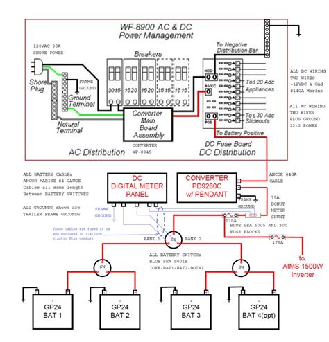 45 Amp Power Converter Wiring Diagram