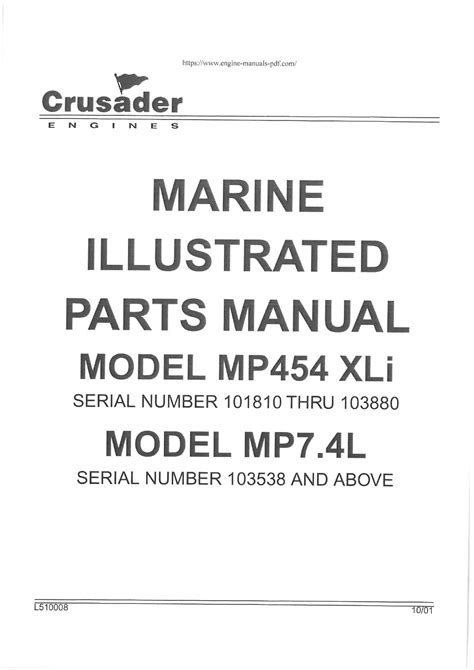 454 Crusader Marine Engine Service Manual Pdf