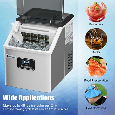 48 Lbs Stainless Self Clean Ice Maker with LCD Display: The Ultimate Guide