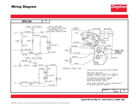 480 Volt Dayton 3 Phase Motor Wiring Diagram