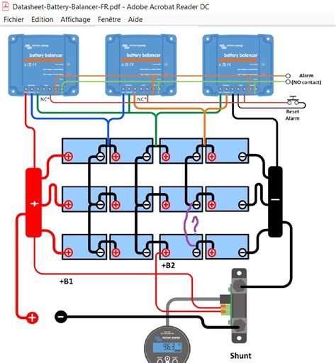 48v battery bank wiring diagram schematic 