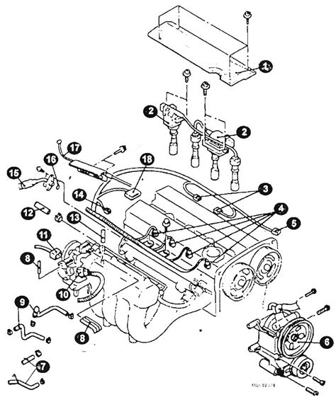 4g93 engine diagram 