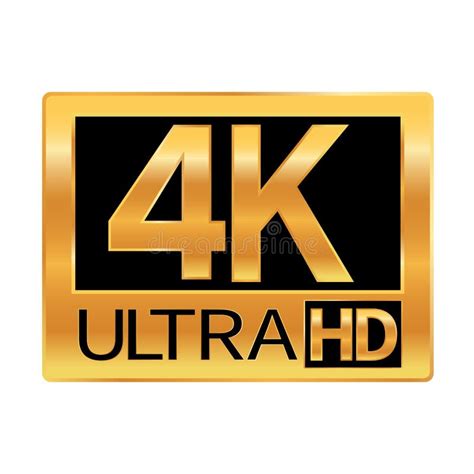 4k-resolution icon, 