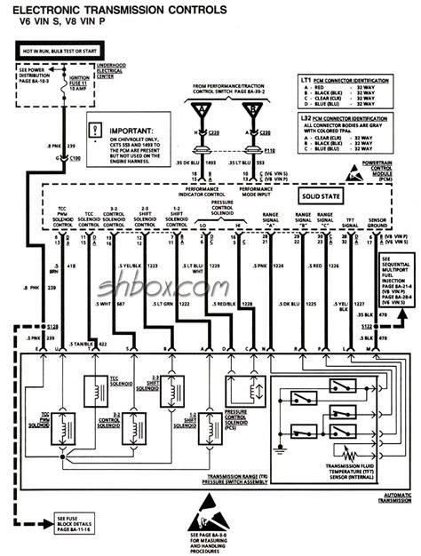 4l60e Transmission Wiring Diagram For 97