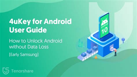 4ukey for android how to use, 4ukey for android user guide: how to unlock android without password