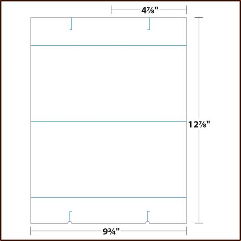 4x6 Table Tent Template