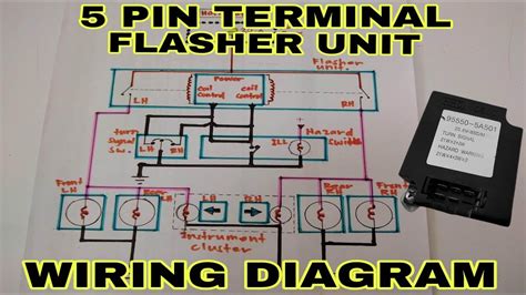 5 Terminal Flasher Wiring Diagram