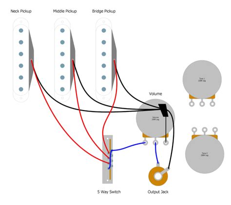 5 Way Switch Wiring Diagram Inline