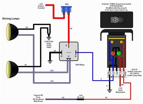 5 blade relay wiring diagram schematic 