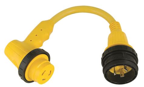 50 amp right angle adapter, 50-amp right angle rv adapter – rv news