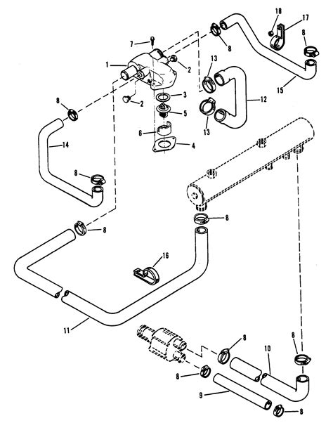 50 mercruiser water flow diagram 