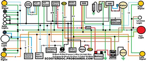 50cc Scooter Stator Wiring Diagram