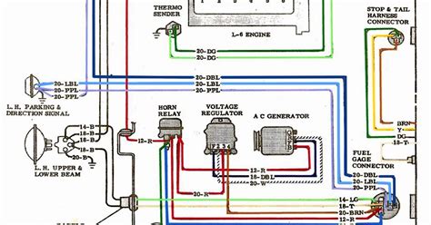 53 chevy wiring diagram single 