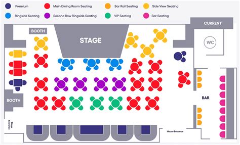 54 Below Seating Chart