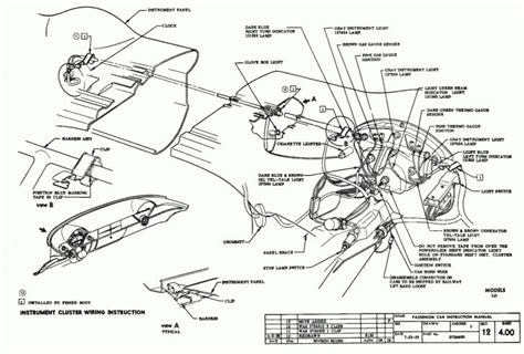 56 Chevy Dash Wiring Diagram For