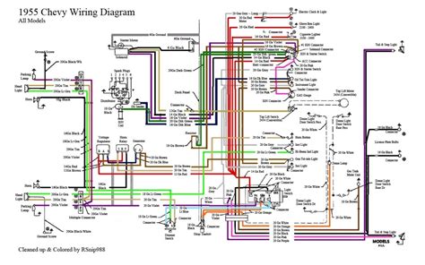 57 chevy wiring schematic 