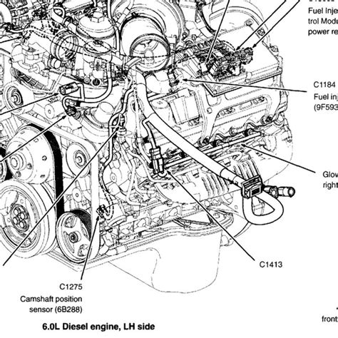 6 0 powerstroke engine diagram without ac 