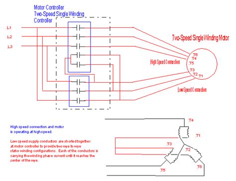 6 Lead 2 Speed Motor Wiring Diagram