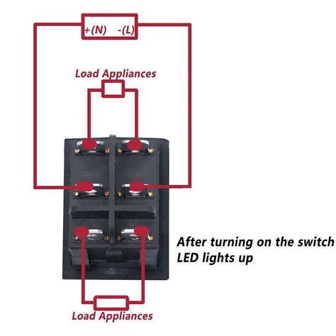 6 Pin Slide Switch Wiring Diagram