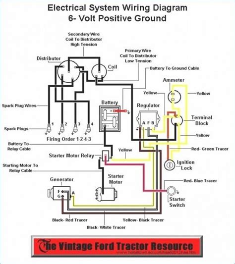 6 Volt Wiring Diagram For 8n Tractor