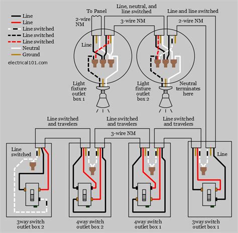 6 Way Light Switch Wiring Diagram