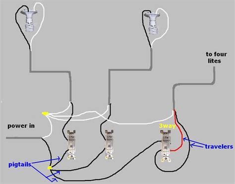 6 Wire 2 Pole Light Switch Wiring Diagram