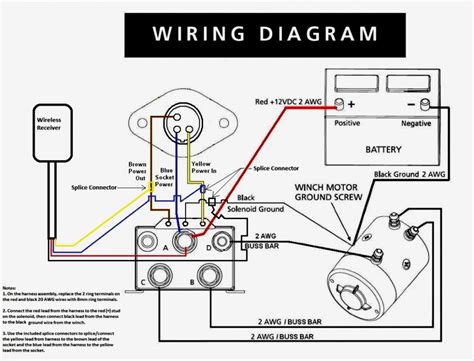 6 pin warn winch wiring diagram 