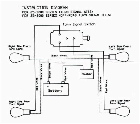 6 wire turn signal diagram 