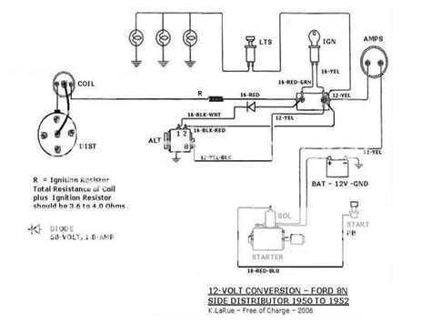 600 Ford Tractor Generator Wiring Diagram