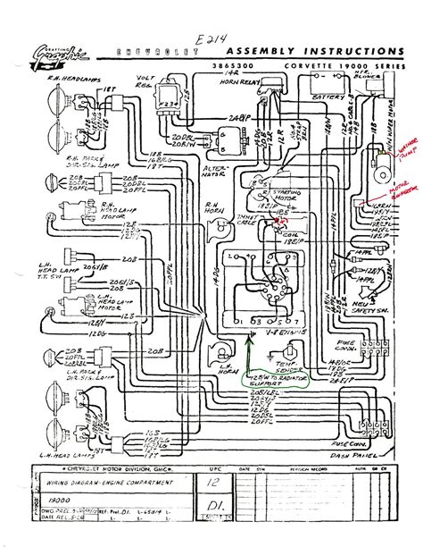 65 Corvette Wiring Diagram