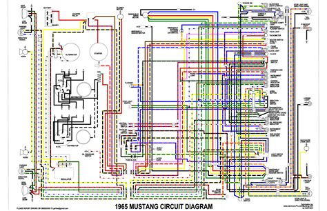 65 Mustang Engine Wiring Diagram