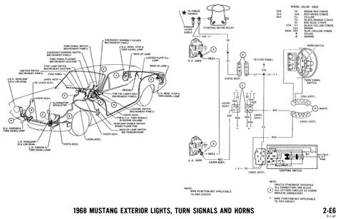 65 Mustang Headlight Wiring Diagram