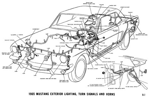 65 mustang tail lights wiring diagram 