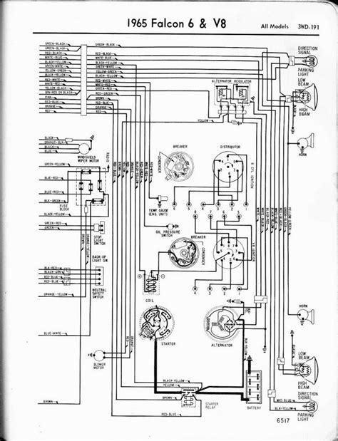 65 ranchero wiring diagram ford muscle car 