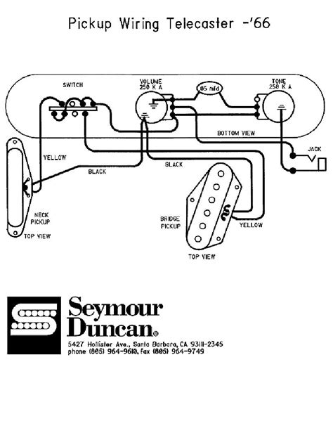 66 telecaster wiring diagram seymour duncan build 