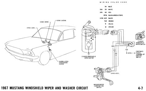 67 Mustang Wiper Motor Wiring Diagram