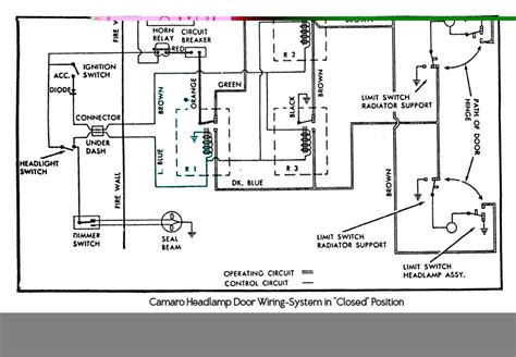 67 camaro rs wiring diagram limit switch 