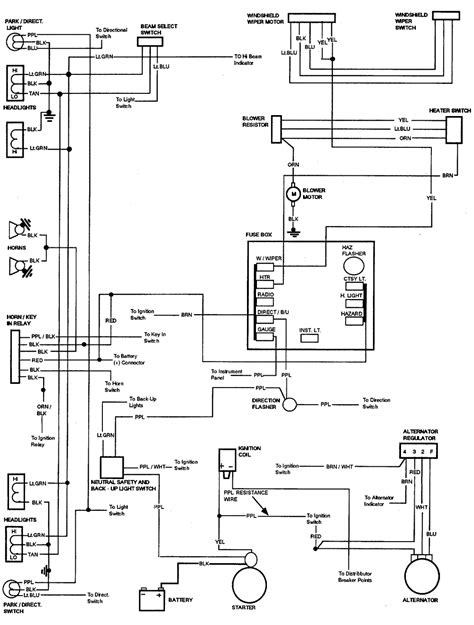 67 chevy 2 column wiring schematic 