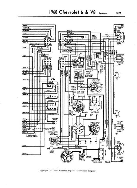 68 Camaro Engine Wiring Diagram